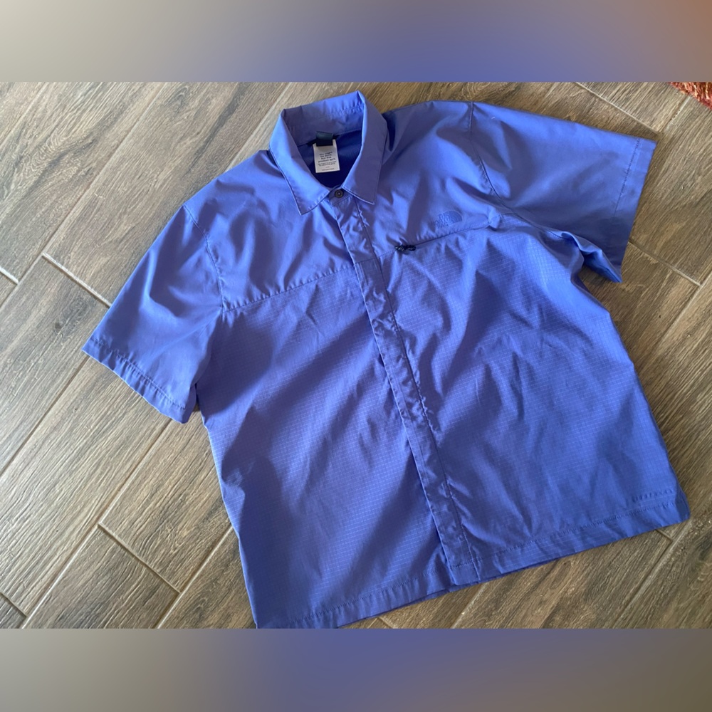 Women’s Short-Sleeve Performance Shirt- Blue The North Face Large